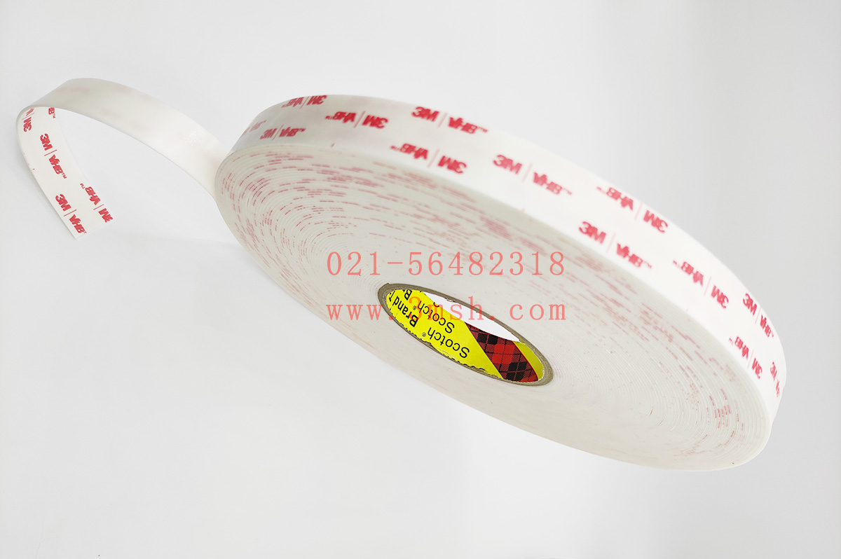 金属钢板用3MVHB泡绵胶带4945强力双面胶